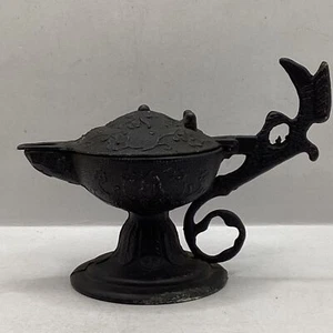 Cast Metal Genie Lamp Incense Burner, Made in Italy TA#711 - Picture 1 of 9