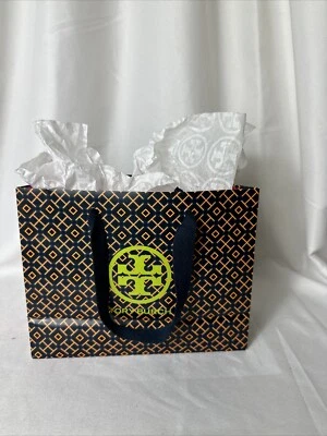 NUEVO Bolso Tory Burch Logo Rosa Púrpura para Accesorios de Regalo 9”X7”X3.5” Foto 1 de 3