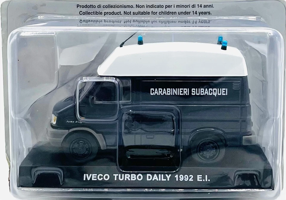 EBOND  Iveco Turbo Daily - 1992 - E.I. - Carabinieri - Die Cast - 1:43 - 0498 - Immagine 1 di 1