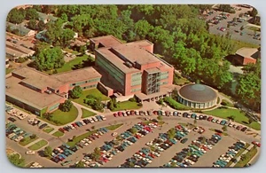 1970er Michigan State University Luftansicht Postkarte - Bild 1 von 2