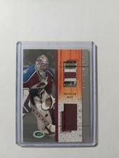2003-04 ITG Parkhurst Patrick Roy Rookie Stick & Jersey Card SJ-28 