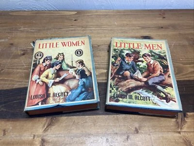 ANTIQUE LITTLE WOMEN BOOK 1935 ILLUSTRATED WHITMAN LOUISA MAY ALCOTT VINTAGE OLD - Imagem 1 de 4