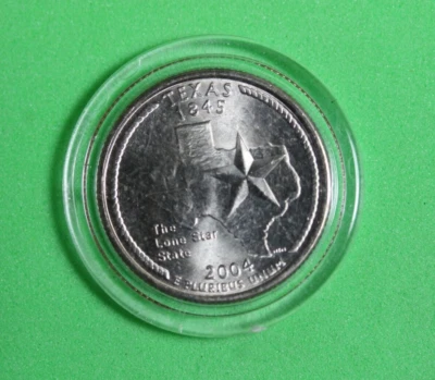 2004 -P Mint - Texas State Quarter P00434 - Image 1 of 2