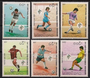 Laos Stamp 998-1003  - 90 World Cup Soccer - Picture 1 of 1