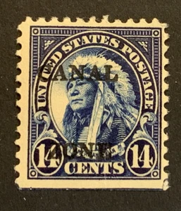 Travelstamps: Canal Zone Stamps Scott #77 American Indian Overprint Mint OG H - Picture 1 of 5