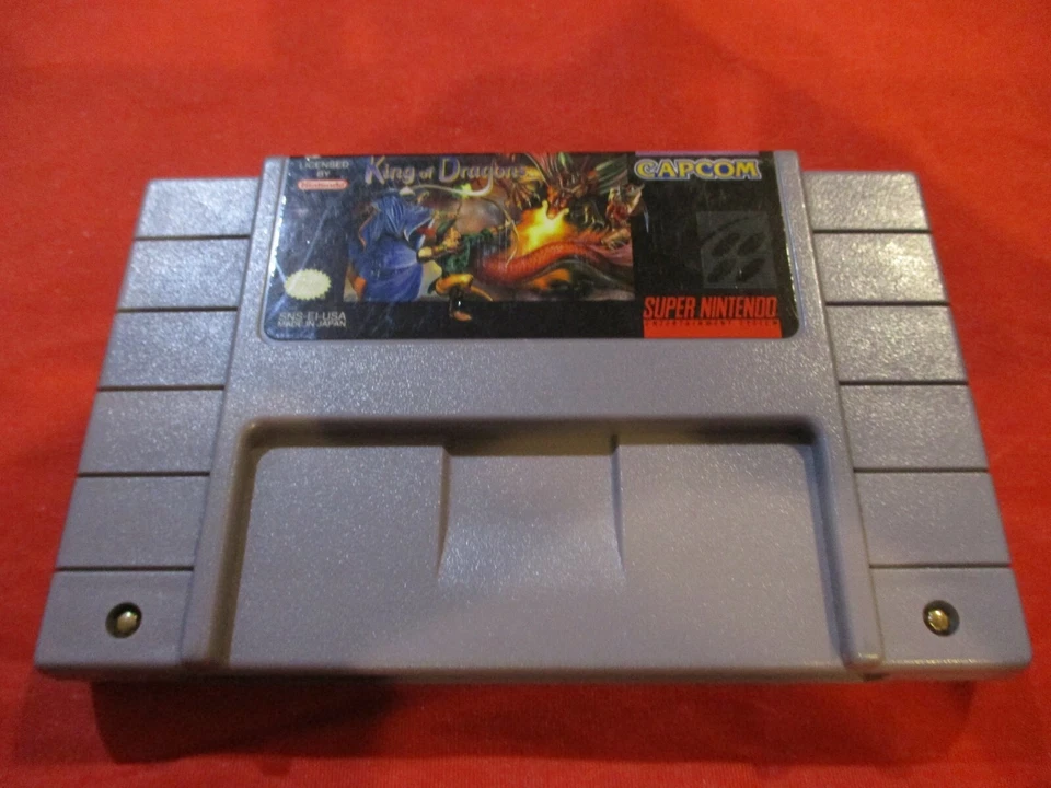 King of Dragons (Super Nintendo Entertainment System SNES 1994) game WORKS!  - Image 1 of 1