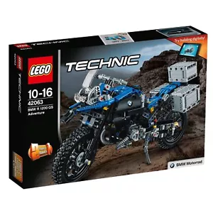 LEGO® Technic 42063 BMW R 1200 GS Adventure NUOVO IMBALLO ORIGINALE NEW MISB mai più in scatola - Foto 1 di 12