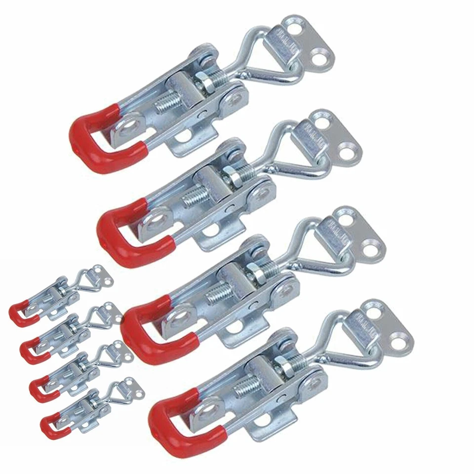 8er Set Spannverschluss 70-81mm + Halter Exzenterverschluss Anhänger Verschluss - Bild 1 von 4