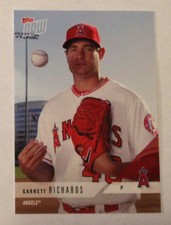 2018 Topps Now Road to Opening Day ANGELS - GARRETT RICHARDS #OD-175 (PR 1854)