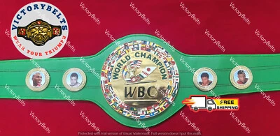 Cinturón Campeonato de Boxeo CMB Talla Adulto Réplica en Zinc 8mm Foto 1 de 4