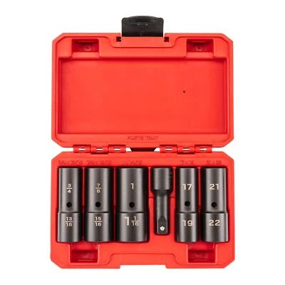 TEKTON 1/2 Inch Drive Thin Wall Impact Flip Socket Set (6-Piece) | SIF92400 - Image 1 of 4