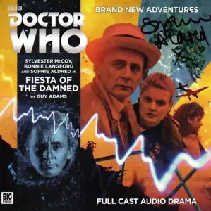 Doctor Who Audio: Fiesta of the Damned - Signed by SOPHIE ALDRED (Big Finish) - Foto 1 di 1