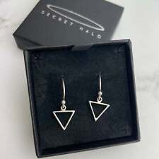925 Sterling Silver Elements Charm Earrings - Water Boho Jewellery in Gift Box