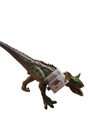 Jurassic Dinosaur Realistic Model 6.9" Carnotaurus Rex T-Rex Figure Kid Dino Toy - Image 1 of 4