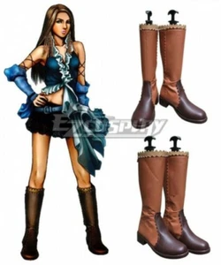 Final Fantasy X-2 Yuna FF10 Lenne Cosplay Shoes Cosplay Boots & - Picture 1 of 4