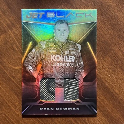 RYAN NEWMAN Dual Race-Used Tire 2022 Panini Chronicles Jet Black #JBM-RN - Image 1 of 2
