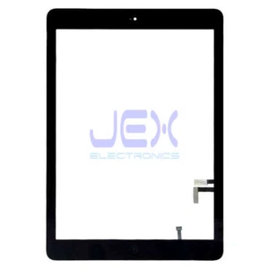 Black Glass Digitizer Touch Screen Front Assembly for iPad Air A1474 A1475 A1476 - Picture 1 of 3