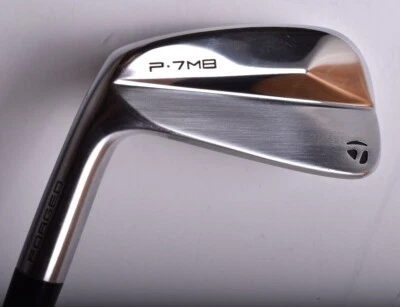 NEW 2021 TAYLORMADE P7MB 7 IRON GOLF CLUB CHOOSE SHAFT STEEL GRAPHITE LEFT HAND - Image 1 of 4