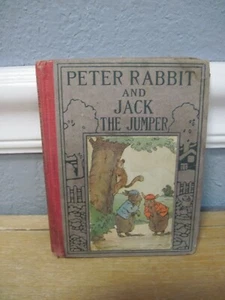 Peter Rabbit & Jack the Jumper Wee Book Linda Stevens Almond / J.L.G. 1922 HC - Bild 1 von 10