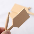 2pcs 1:12 Dollhouse Miniatures Kitchen Cutting Board Rolling Pin Set Wood To -TM