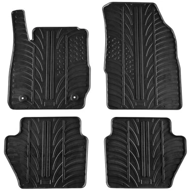 Alfombrillas de goma para auto Ford Fiesta 2008-2016 forros resistentes para todo tipo de clima Foto 1 de 4
