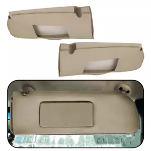 1Pair Beige Sun Visor Cover Fit for Chevrolet Tahoe Suburban 1995 to 1999 - Picture 1 of 9