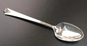 Royal Crest Sterling CASTLE ROSE Dessert / Oval Soup Spoons - Picture 1 of 2