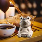 Pottery Clay Alligator Mini Tea Pet Figurine Cute