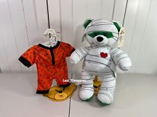 🎃 NEW Halloween Build a Bear Mummy Plush 16" w/ Pumpkin Sleeper Pajamas 🎃