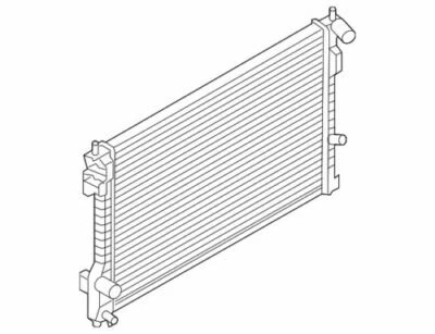Radiador Ford Flex Lincoln MKT 2013-2019 OEM NUEVO DA8Z-8005-C Foto 1 de 2