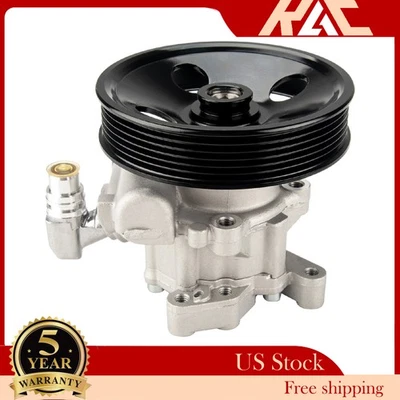 Power Steering Pump with Pulley For Mercedes-Benz CL500 2000-2001 E500 2003-2006 Foto 1 de 4