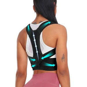 Haltungskorrektor Lendenwirbelsäule Schulter Rückenstütze Bandage Rückengürtel für Frauen Männer - Bild 1 von 13