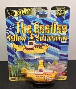 HOT WHEELS PREMIUM POP CULTURE THE BEATLES YELLOW SUBMARINE - Bild 1 von 3