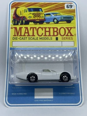 Matchbox Lesney Phantom 45 PrePro Preproduction Ford Group 6 White Blister Pack. - Image 1 of 4