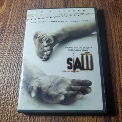 Saw DVD 2004 Full Screen Horror Gary Oldman Danny Glover - Image 1 of 4