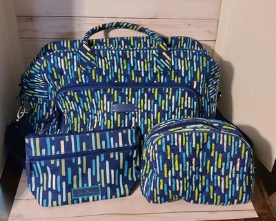 VERA BRADLEY Bolsa de Viaje Compacta Fin de Semana + Accesorios Bolsas Katalina Duchas Foto 1 de 4