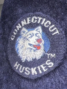 UCONN Huskies Fairwayholz Kopfbedeckung weiß blau Husky Connecticut Vintage - Bild 1 von 7