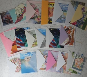 Assorted Blank Greeting Cards Lot Of 20 - Picture 1 of 1