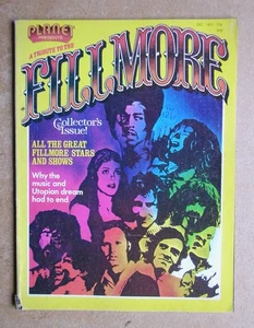 Planet Presents A Tribute to the Fillmore. Dec 1971. Jefferson Airplane, Hendrix - Picture 1 of 12