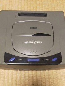 SEGA Saturn HST-0004 Gray Console NTSC-J AC100V Retro #0001
