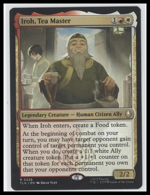 🍵 MTG Iroh, Tea Master – Avatar: The Last Airbender Rare - Image 1 of 2