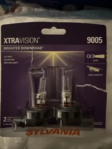 Sylvania 9005 XtraVision Halogen Headlight Bulb, 2 Pack - Picture 1 of 4
