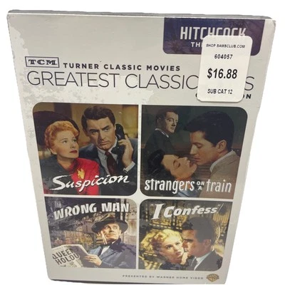 TCM Greatest Classic Films Collection: Hitchcock Thrillers (DVD, 2009, 2-Disc... — 第 1/3 张图片
