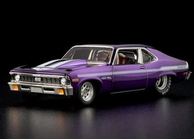 Chevy Nova SS Spectraflame 1972 púrpura Hot Wheels RLC PREVENTA Foto 1 de 2