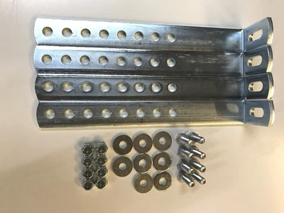 Halterung Montagesatz für Staubox zum Unteneinbau Deichselbox Werkzeugkasten - Bild 1 von 2