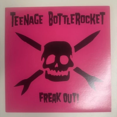Teenage Bottlerocket 12” “Pink Marbled” Color LP Vinyl Nofx Screeching Weasel - Image 1 of 4