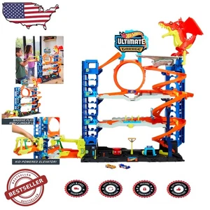 Epic City Ultimate Garage: Juego de pistas multinivel con 2 coches y aventura de dragón - Imagen 1 de 8