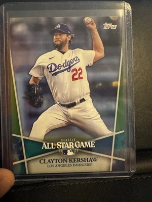 2023 Topps All-Star Game - Clayton Kershaw #14 Green /199 - Image 1 of 2
