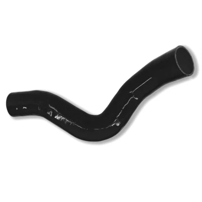 Black Radiator Silicone Intercooler Hose For 2015-23 Ford Mustang 2.3T EcoBoost - Image 1 of 4