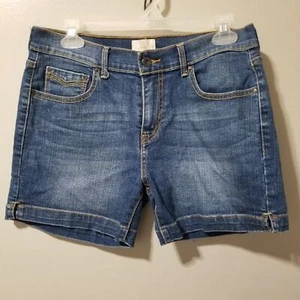 Pantalones cortos de mezclilla Levi’s San Francisco 515 para mujer talla 6 tiro medio lavado medio - Imagen 1 de 12